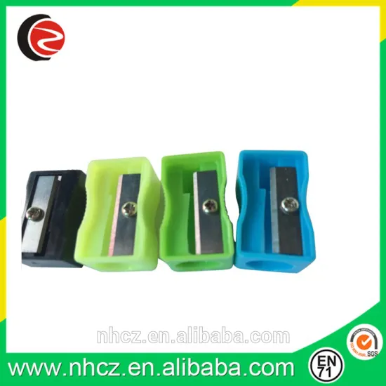 Mini Square Shaped Colorful Sharpener