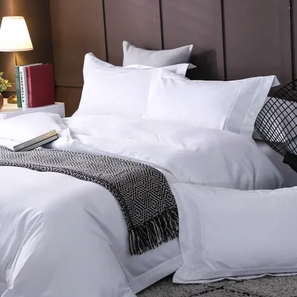 Wholesale 5 star hotel linen bed sheet