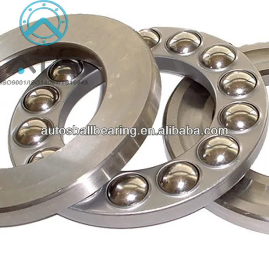 51000 series China manufactured Chrome Steel 100Cr6 thrust ball Bearings