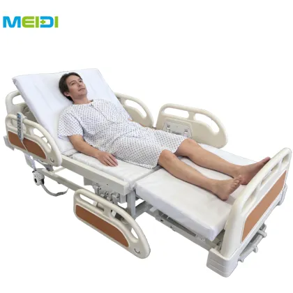 Patient Care Multifunctional Full Curved Nursing Medical Bed