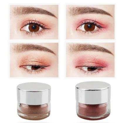 OEM Professional Eyes Cosmetics Luminous Makeup Gel - 13 High Pigment Shimmer Eyeshadow Cream
