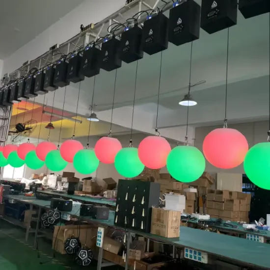 DMX kinetic  winch control lifting Hanging Ball tube for wedding party