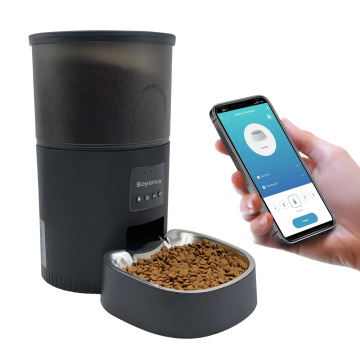 WiFi Automatic Pet Feeder with Tuya Smart Life APP Timer, 3L Auto Cat Food Dispenser