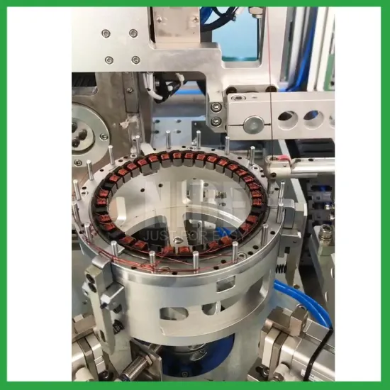 Double Stations Mutipole stator Needle Winding Machine