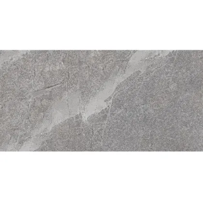 Large stone effect kitchen flooring