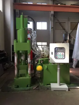 Hydraulic Metal Sawdust Debris Block Making Machine