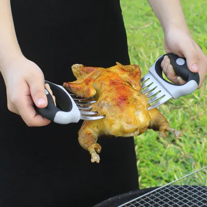 OTOware Meat Claws - Stainless Steel Bear Claws Meat Shredder with PP and Silicone Handle