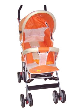 New Baby Stroller (8362-3 Orange)