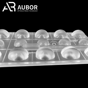 Customized PC/PMMA Plastic Linear Light Lens 22H1 Matched with LED 3030/2835/5630