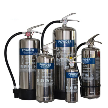 stainless steel abc dry powder fire extinguisher