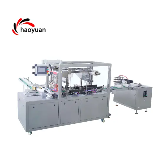 3D Overwrapping Stretch Film Machine for Chocolate Box and Soap Packing