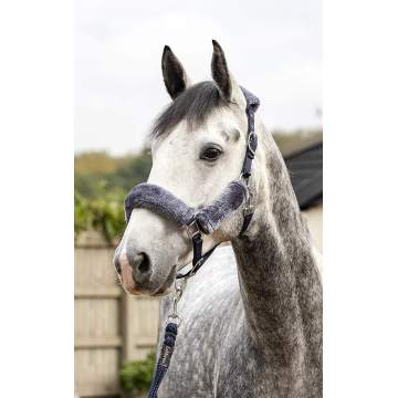 Gorący sprzedaż headCollar Horse Sheepskin kantar