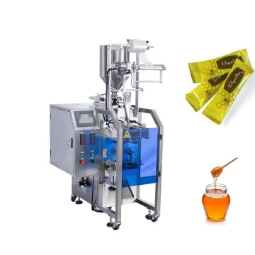 Automatic Vertical Liquid Filling and 4-Side Form Fill Seal Honey Packaging Machine
