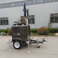 lighting tower trailer mobile engine