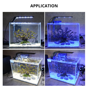 Lumières d&#39;aquarium LED du réservoir avec des supports réglables