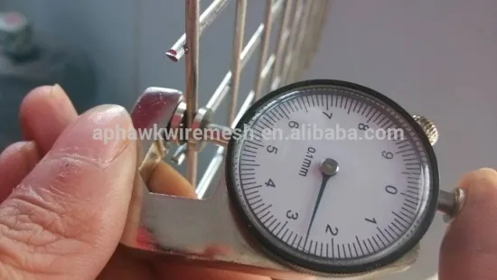 PVC coated / galvanized 1x1 welded wire mesh