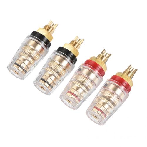 Gold Plated Brass Audio Amplifier Binding Post Connector