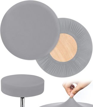 Custom Shape Elastic Seat Cover for Bar Stools - MESOROCK - Easy to Wash