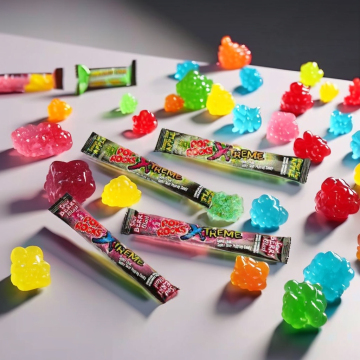 OEM Bestselling Halal Spicy Salty Bitter Popping Candy - Individually Bagged for Children and Adults