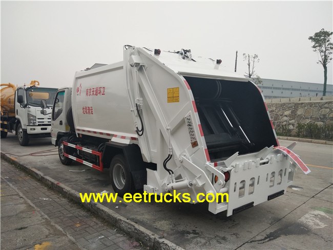 5000L Compactor Garbage Trucks