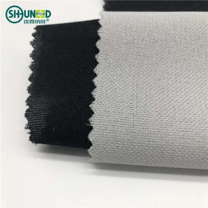 Wholesale 55GSM Fusible Woven Adhesive Lining Cloth Interlining