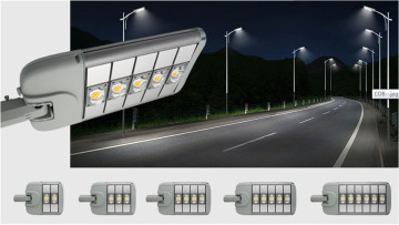 280W Bridgelux High Power Outdoor Waterproof IP65 LED Street Light