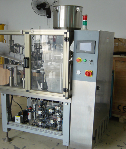 high-speed automatic plastic cosmetic tube filling and sealing machine