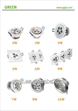 CE approval AR111 led ceiling lights 1w 3w 5w 15w 18w 20w GLC-TH
