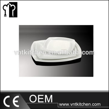 VNTY061 8" Ceramic Square Plate