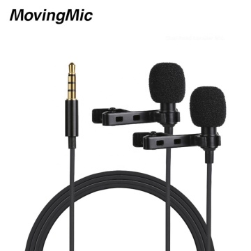 Top Quality MovingMic Two-Way Dual Head Mic for Interviews: Professional Audio Solutions