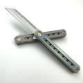 Confezione regalo per coltellino tascabile pieghevole tattica in fibra di carbonio