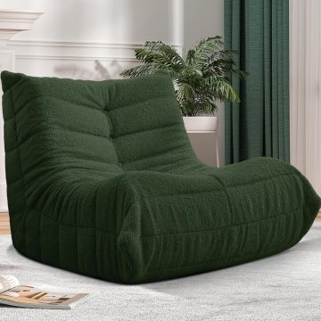 Ergonomic Wood Desk Chair Plush Quilted Compressible Sofa Chair Supplier