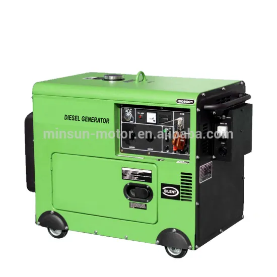 silent type 5 kva generator set