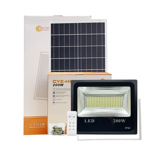 Dual white Color Outdoor Solar LED Flood light