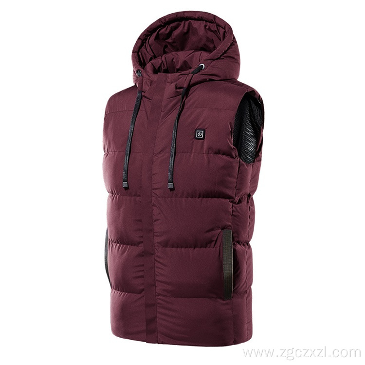 New vest hooded smart heating clothing