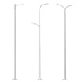 12M Cast Aluminum Street Light Poles