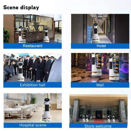 Commercial Delivery Robots for Sale: Source Factory Robot Waiters