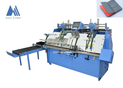 Auto Set Page Sticking and Page Insert Machine After End Papering