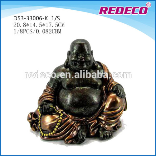 Resin home decorative fat buddha statue