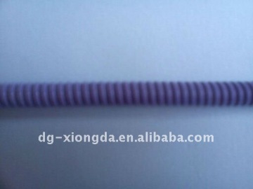 purple flexible boom