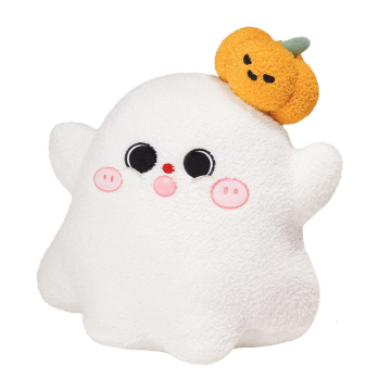 Cute Pumpkin Pillow Halloween Ghost Shaped Pillow