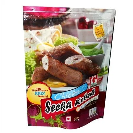 Excellent Heat Seal Frozen Food Packaging Bags For Meat , Dumplings
