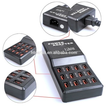 2016 Top Selling Factory Price 12 Port USB Hub with Fast Charging and Data Transfer