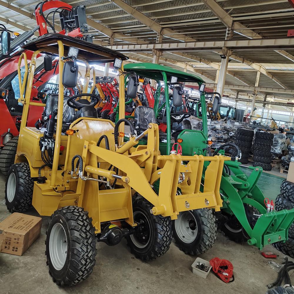 Cargador de la granja de tracción en las cuatro ruedas diesel