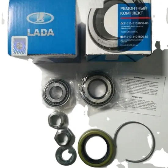SPZ VPZ EPK OEM Factory Repair Kit for Lada Front Wheel Bearing Set (7804 7805)