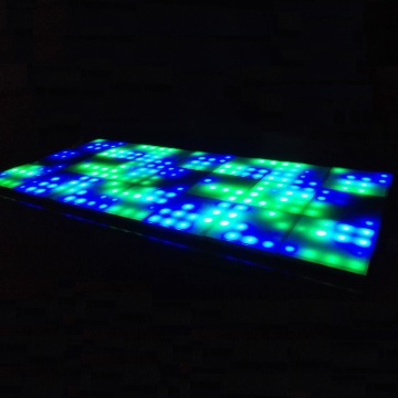 Panneau lumineux polychrome de piste de danse à LED RVB