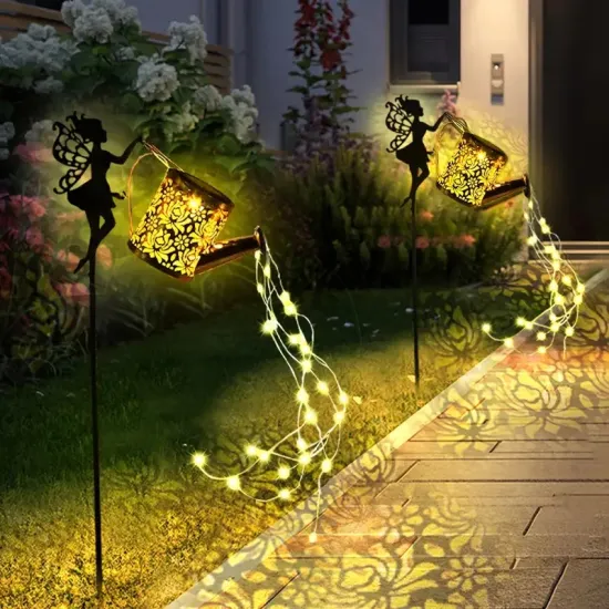 Solar Garden Angel Kettle Lights