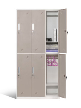 6 Compartment Steel Locker for School