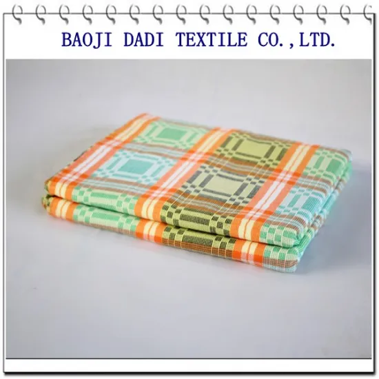 T/C Printed cloth woven plain simple