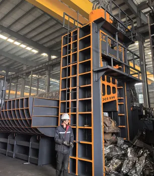 hydraulic metal press shear machine